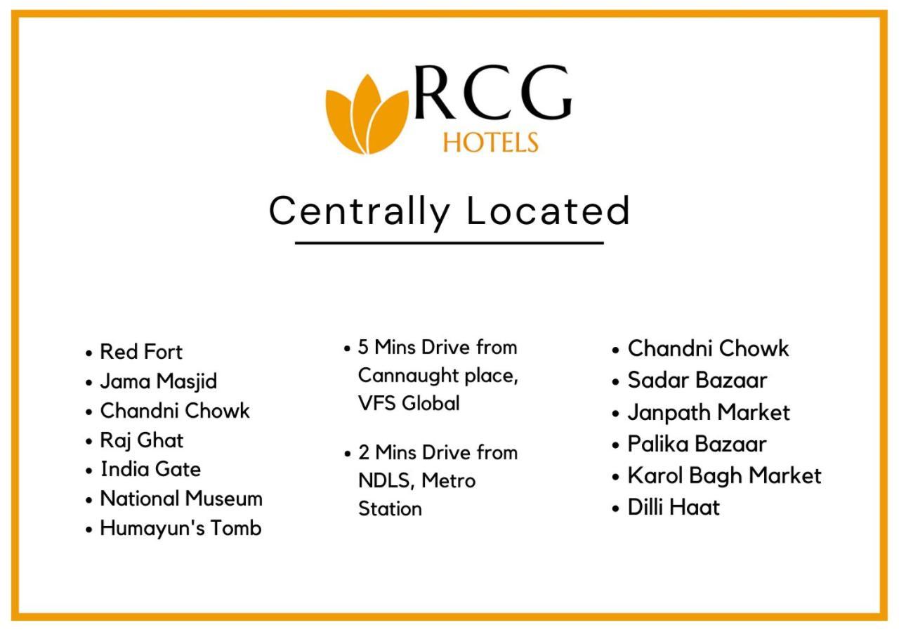 Hotel Baba Deluxe Near New Delhi Railway Station And City Center -By Rcg Hotels Eksteriør billede